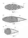 Fig. 08 - Wind power device with dynamic sail, streamlined cable or enhanced ground mechanism