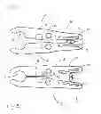 Fig. 03 - Gripper arm with integral spring bar for grasping, holding and guiding bottle-like containers
