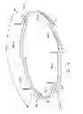 Fig. 07 - Symmetrical inductively coupled plasma source with side RF feeds and spiral coil antenna