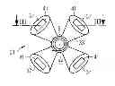 Fig. 01 - Measurement head for a magnetoelastic sensor