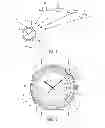 Fig. 02 - Electronic timepiece with internal antenna