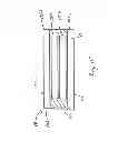 Fig. 07 - Electronic component fabrication method using removable spacers