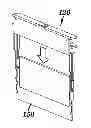Fig. 01 - Frame having attachment arms, a latching mechanism and handling levers
