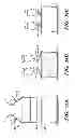 Fig. 09 - Frame having attachment arms, a latching mechanism and handling levers