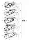 Fig. 10 - Progressive set of golf club heads