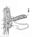 Fig. 06 - Surgical instrument with actuator spring arm