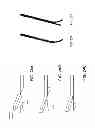 Fig. 20 - Suture passer with radiused upper jaw