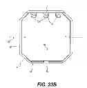 Fig. 22 - Self-assembling magnetic anastomosis device having an exoskeleton
