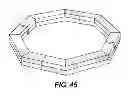 Fig. 43 - Self-assembling magnetic anastomosis device having an exoskeleton
