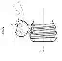 Fig. 08 - Screw thread with flattened peaks