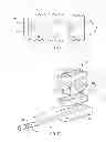 Fig. 12 - Expandable fusion device for positioning between adjacent vertebral bodies