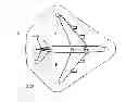 Fig. 01 - Method for determining an instantaneous or anticipated probable zone of occupancy of an aircraft in an airport navigation zone