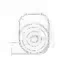 Fig. 44 - Cyclone such as for use in a surface cleaning apparatus