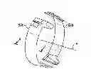Fig. 01 - Variable area fan nozzle with wall thickness distribution