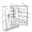 Fig. 01 - Vertical ice maker producing clear ice pieces