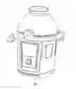 Fig. 02 - HANDLE LOCKING AND RELEASE MECHANISM FOR A FOOD PROCESSOR