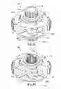 Fig. 09 - Rotary piston type actuator with a central actuation assembly
