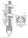 Fig. 06 - Rotary piston type actuator with pin retention features