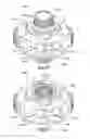 Fig. 09 - Rotary piston type actuator with pin retention features