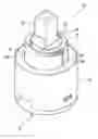 Fig. 01 - Ceramic water control valve