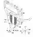Fig. 01 - Radiator structure for two-wheeled vehicle