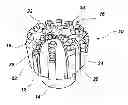 Fig. 01 - Methods for pre-sharpening impregnated cutting structures for bits, resulting cutting structures and drill bits so equipped