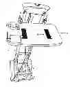 Fig. 01 - Hand Truck/ Briefcase Mobile Table