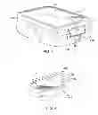 Fig. 05 - SEALABLE SECTIONED CONTAINER WITH RECESSED COMPARTMENTS