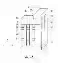 Fig. 20 - Semiconductor memory device having crossing interconnects separated by stacked films