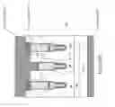 Fig. 46 - Trench gated power device with multiple trench width and its fabrication process