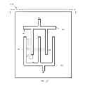 Fig. 04 - Interdigitated capacitors with a zero quadratic voltage coefficient of capacitance or zero linear temperature coefficient of capacitance