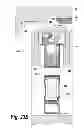 Fig. 28 - Door lock assembly for a dwelling