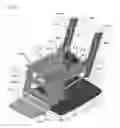 Fig. 02 - Chair having a slidable seat portion