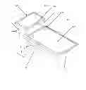 Fig. 08 - Convertible multifunction overbed table and chair
