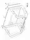 Fig. 04 - Mobile task chair and mobile task chair control mechanism with adjustment capabilities and visual setting indicators