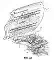 Fig. 36 - Mobile task chair and mobile task chair control mechanism with adjustment capabilities and visual setting indicators