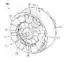 Fig. 01 - DUAL MAGNETIC PHASE STATOR LAMINATIONS FOR STATOR PERMANENT MAGNET ELECTRIC MACHINES
