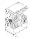 Fig. 16 - Multipurpose household appliance for complete cleaning and organizing to help improve the hygiene of baby bottles and also more distinct washable items used for babies and toddlers