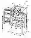 Fig. 01 - Refrigerator appliance and a shelf assembly for the same