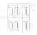 Fig. 01 - Pixel unit comprising an inclined connection part and array substrate of a liquid crystal display device with a fringe field switching mode