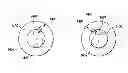 Fig. 01 - Electronic ophthalmic lens with pupil convergence sensor