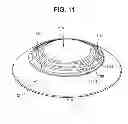 Fig. 12 - Electronic ophthalmic lens with pupil convergence sensor