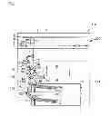 Fig. 02 - Image reading and forming apparatus comprising an open/closing detection portion wherein a sensor detects the movable member moving in the guide hole in accordance with the open/closed state of the cover