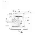 Fig. 09 - Image reading and forming apparatus comprising an open/closing detection portion wherein a sensor detects the movable member moving in the guide hole in accordance with the open/closed state of the cover