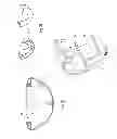 Fig. 06 - Mounting arrangement and method for mounting an optical member to an oblong luminaire