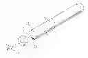 Fig. 01 - Linear light source, light guide, and optical scanning module