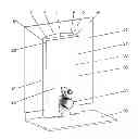 Fig. 01 - Mounting device for a sanitary element