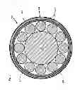 Fig. 07 - Power cable with ability to provide optical fiber upgrade