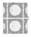 Fig. 05 - Two mask process for electroplating metal employing a negative electrophoretic photoresist