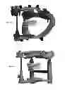 Fig. 05 - Virtual design of attachment of dental model in articulator